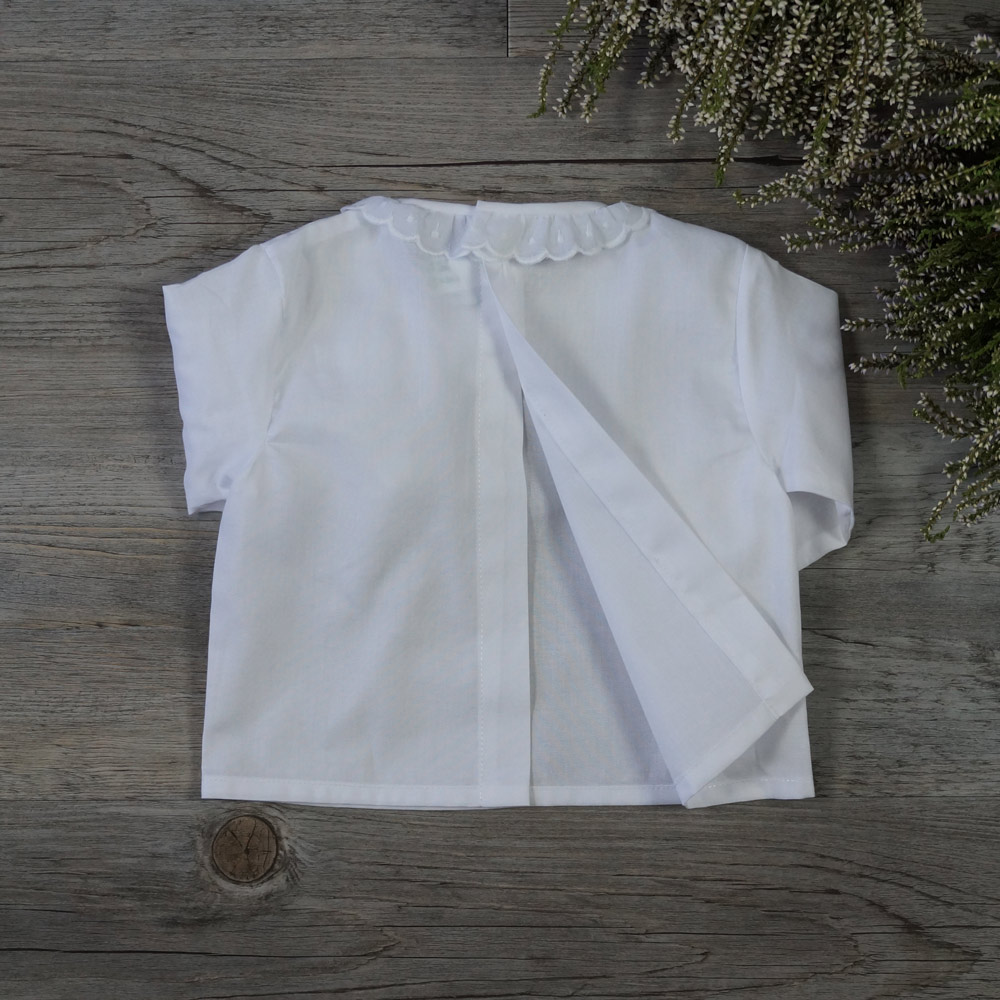 Camisa batista blanca -