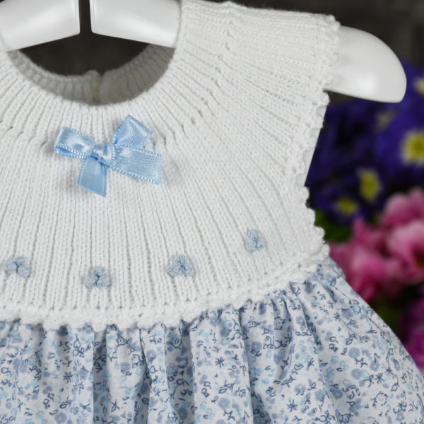 Flower printed baby dress