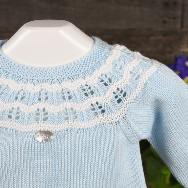 Fine knitted summer set