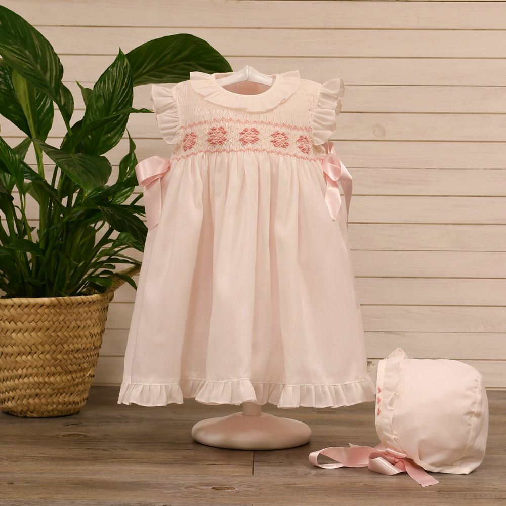 The 'Baby Pink' Muslin Dress – Baby Couture