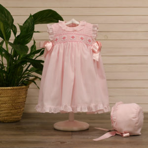 Muslin fabric baby dress