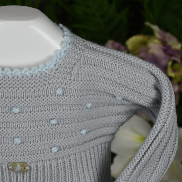 Baby knit and viyella set