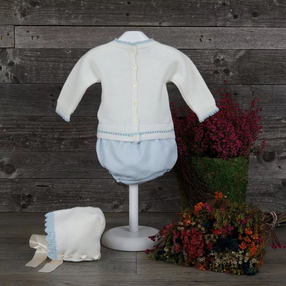 Combined knit and viyella set - Image 2