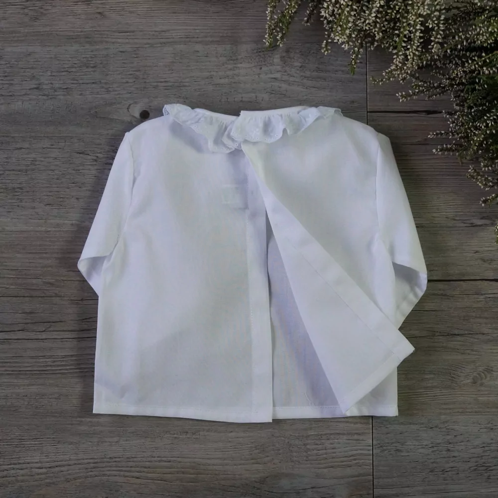 Camisa batista blanco