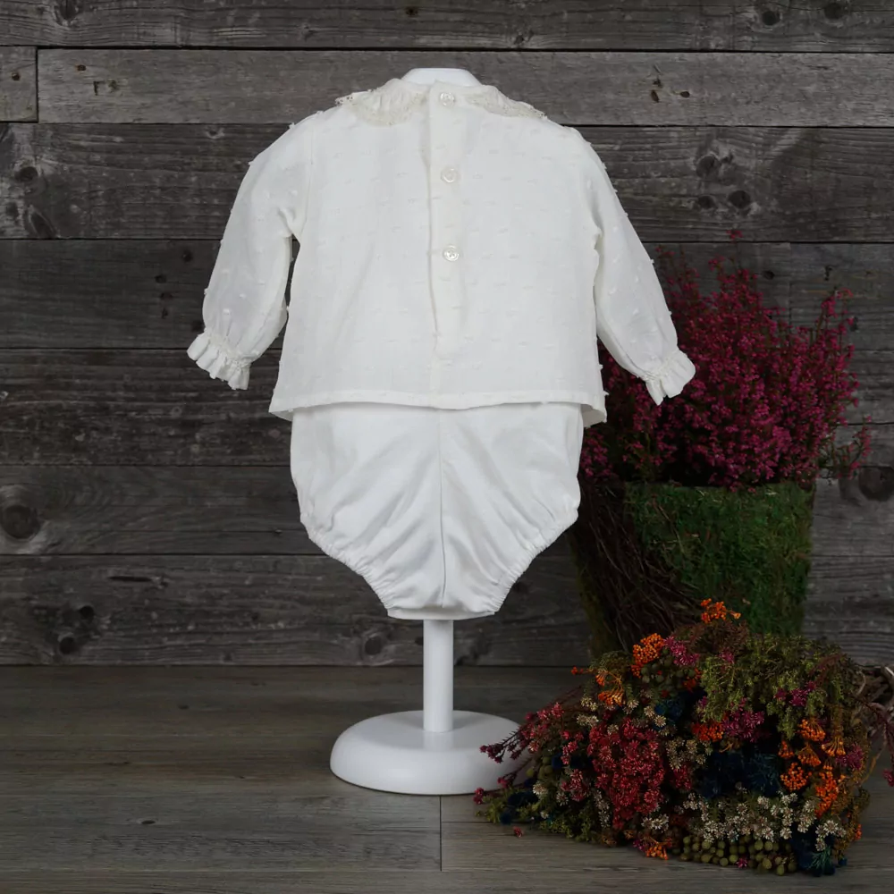 Body blusa marfil - Imagen 2