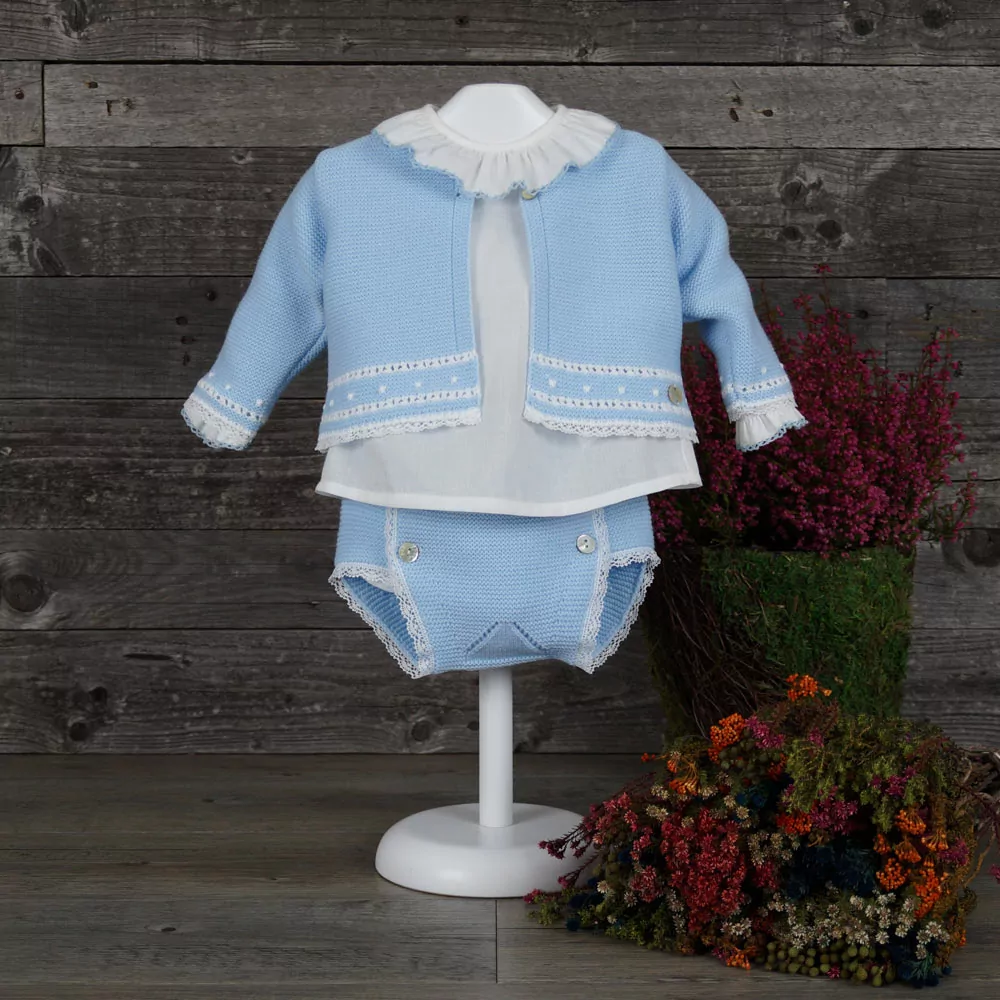 Conjunto bebe celeste