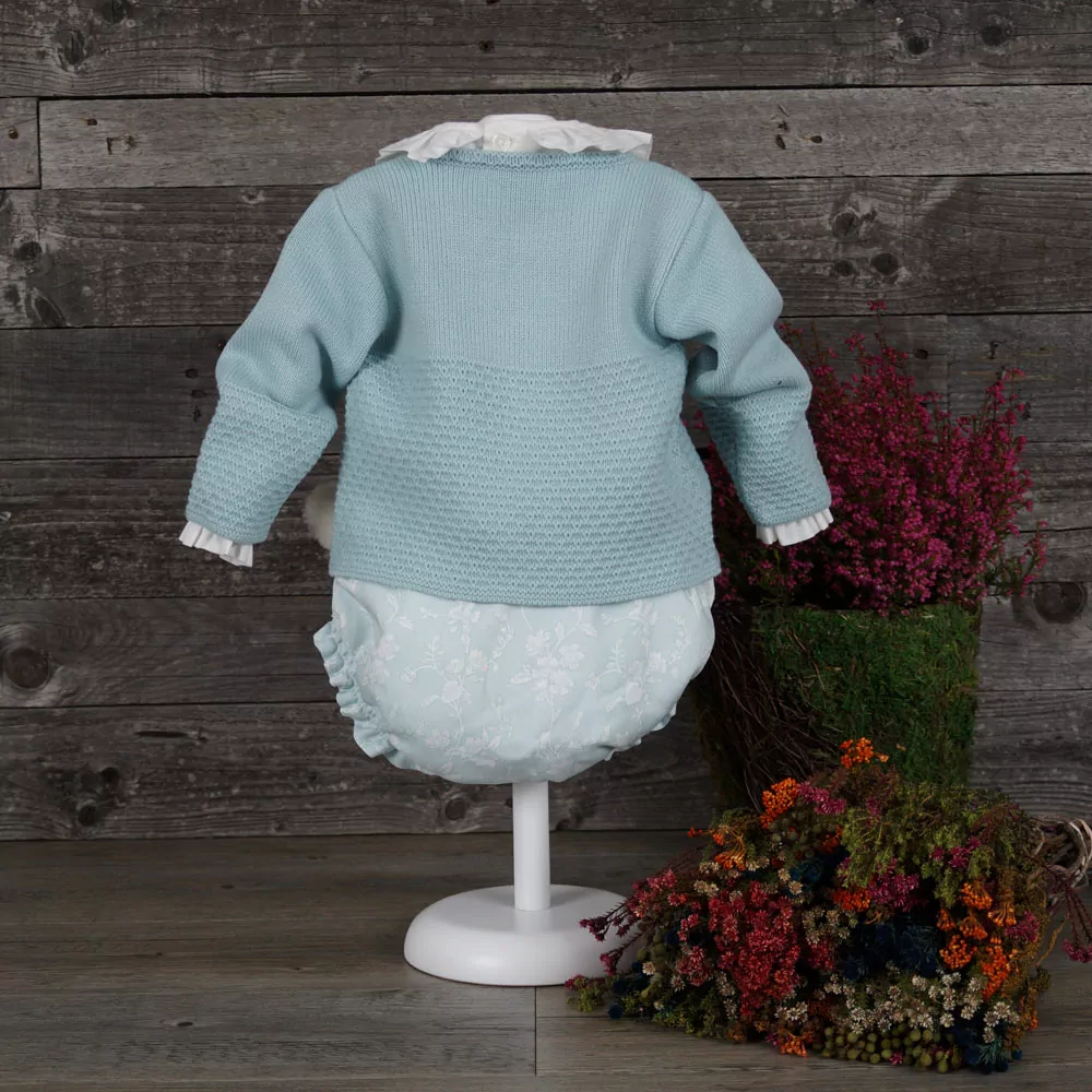 Conjunto tres piezas en crudos y verdes - Imagen 5