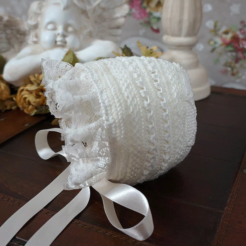 Conjunto chaqueta, gorro y patucos marfil - Imagen 2