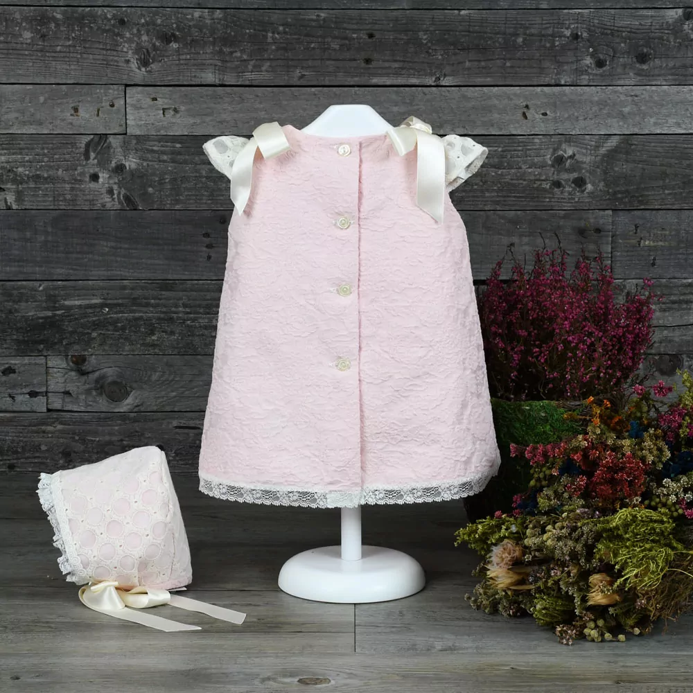 Classical baby girls dress - Image 3