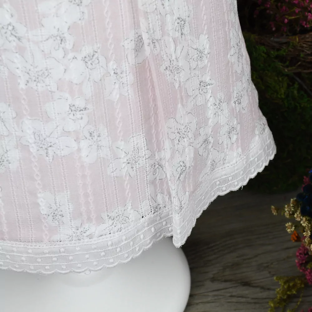 Printed muslin baby girls dress - Image 4