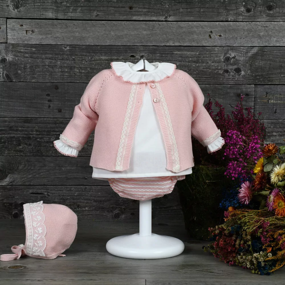 Conjunto de niña de 4 piezas