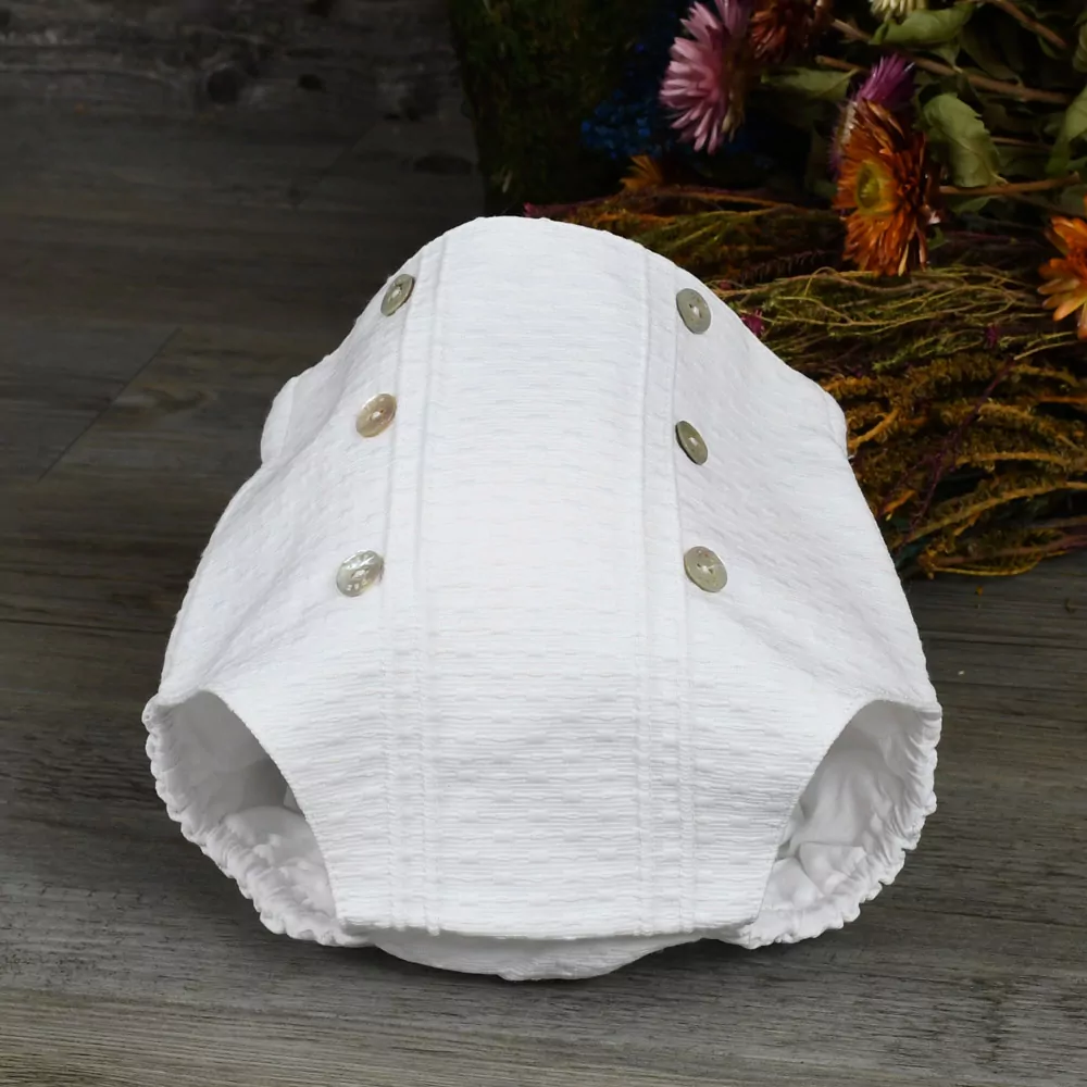 Conjunto niño de 3 piezas en piqué y perlé - Imagen 5