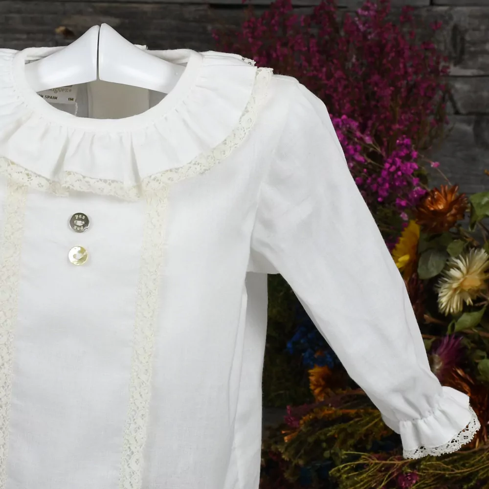 Conjunto unisex marfil - Imagen 4