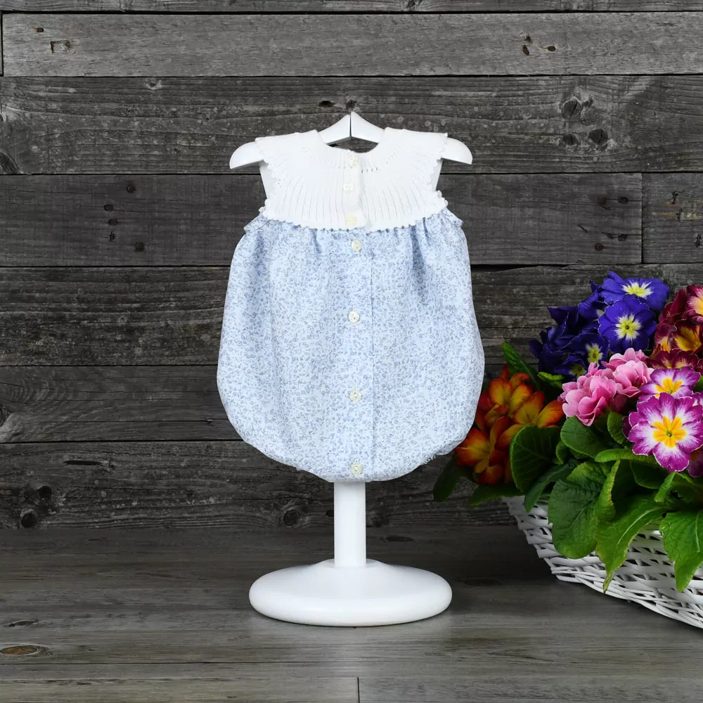 Ranita en flor liberty con el canesú en perlé - Imagen 2