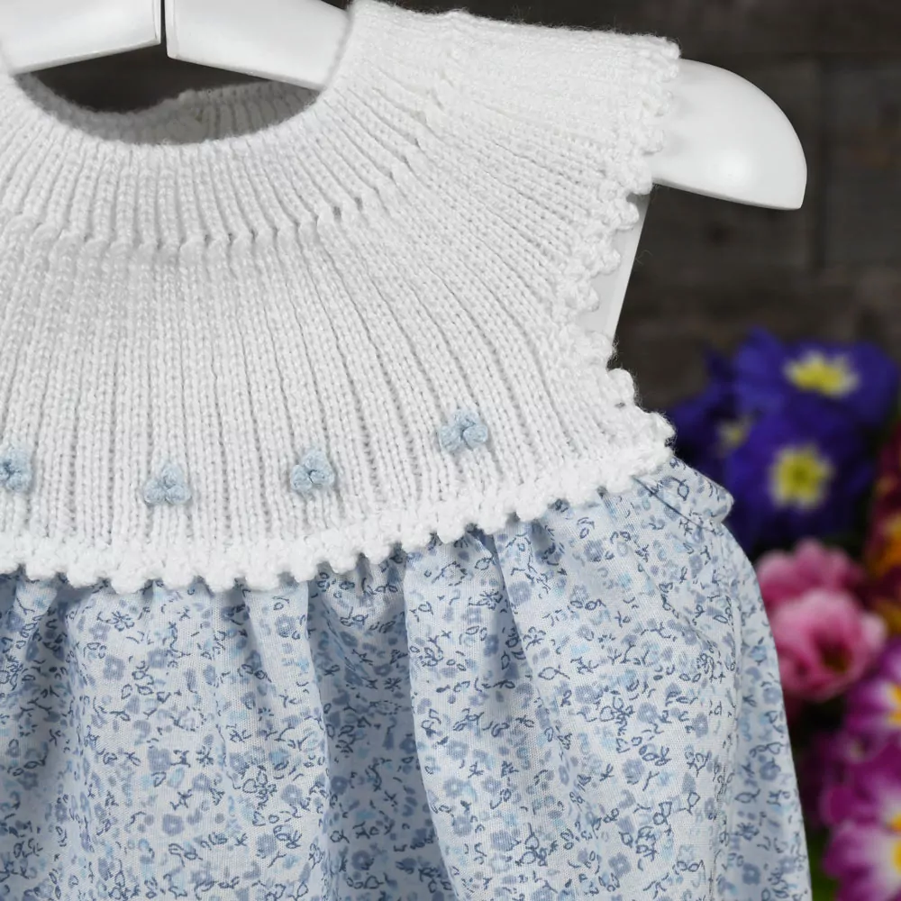 Ranita en flor liberty con el canesú en perlé - Imagen 3