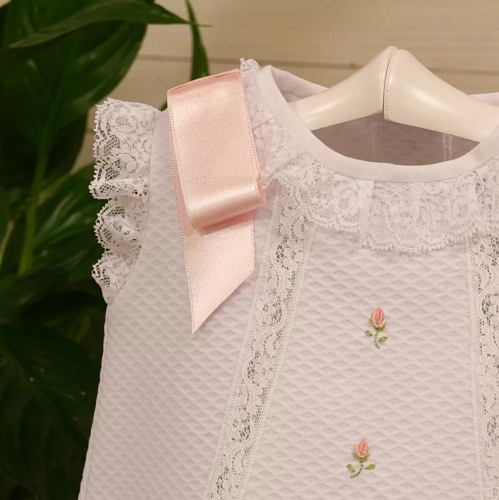 Pique baby dress - Image 2