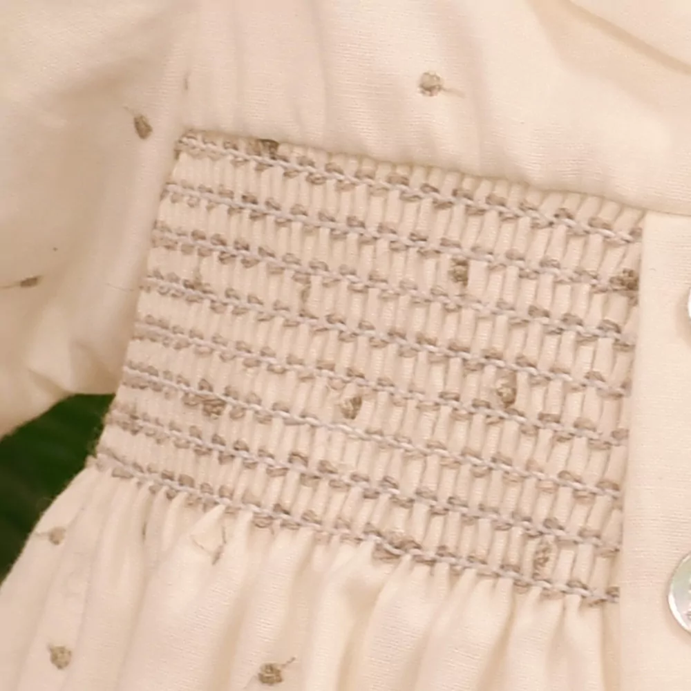 Baby girls´ smocked viyella dress - Image 2