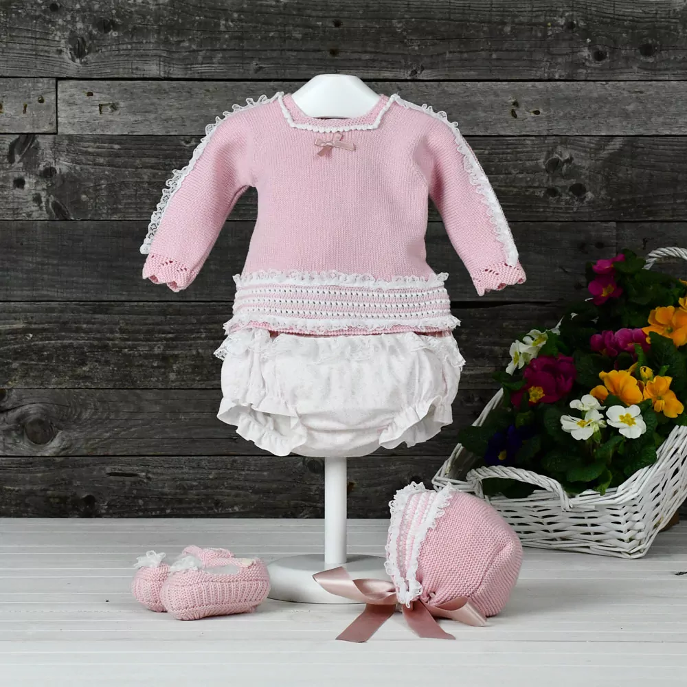 Conjunto jersey y ranita estampada