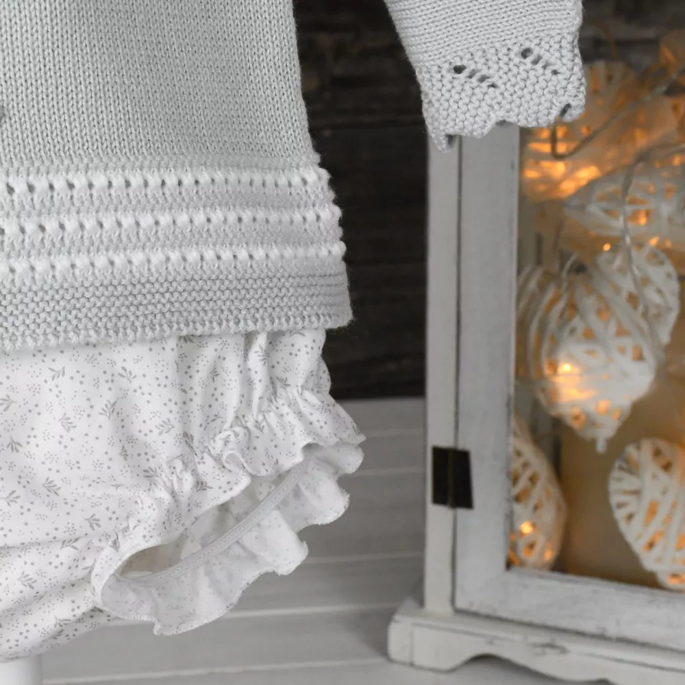 Conjunto jersey y ranita estampada - Imagen 3