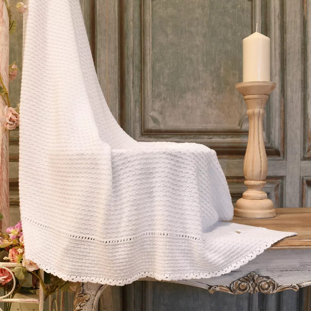 Organic cotton shawl