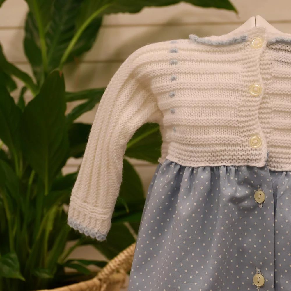 Pololo combinado punto y tela - Imagen 3