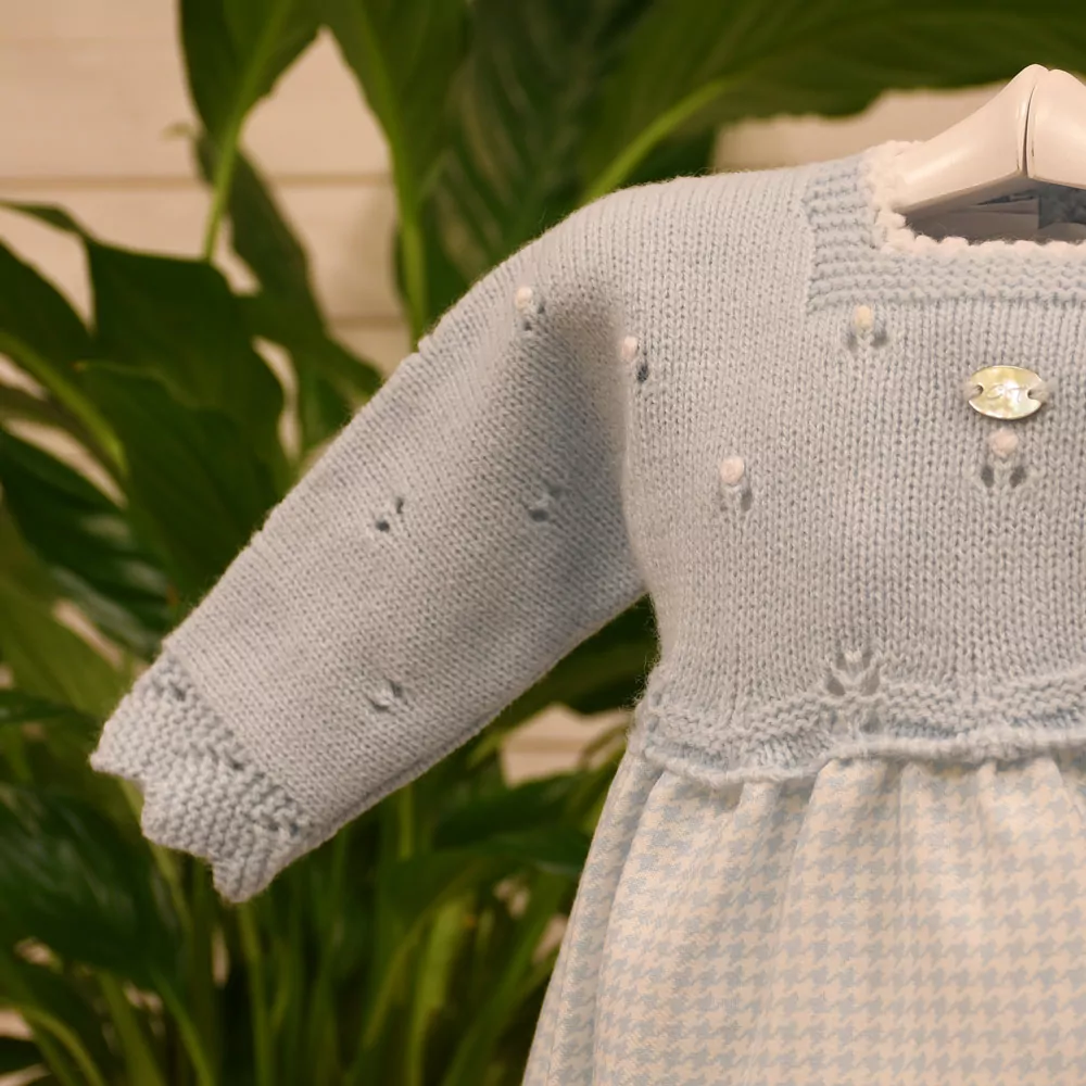 Pololo combinado en punto y tela - Imagen 2