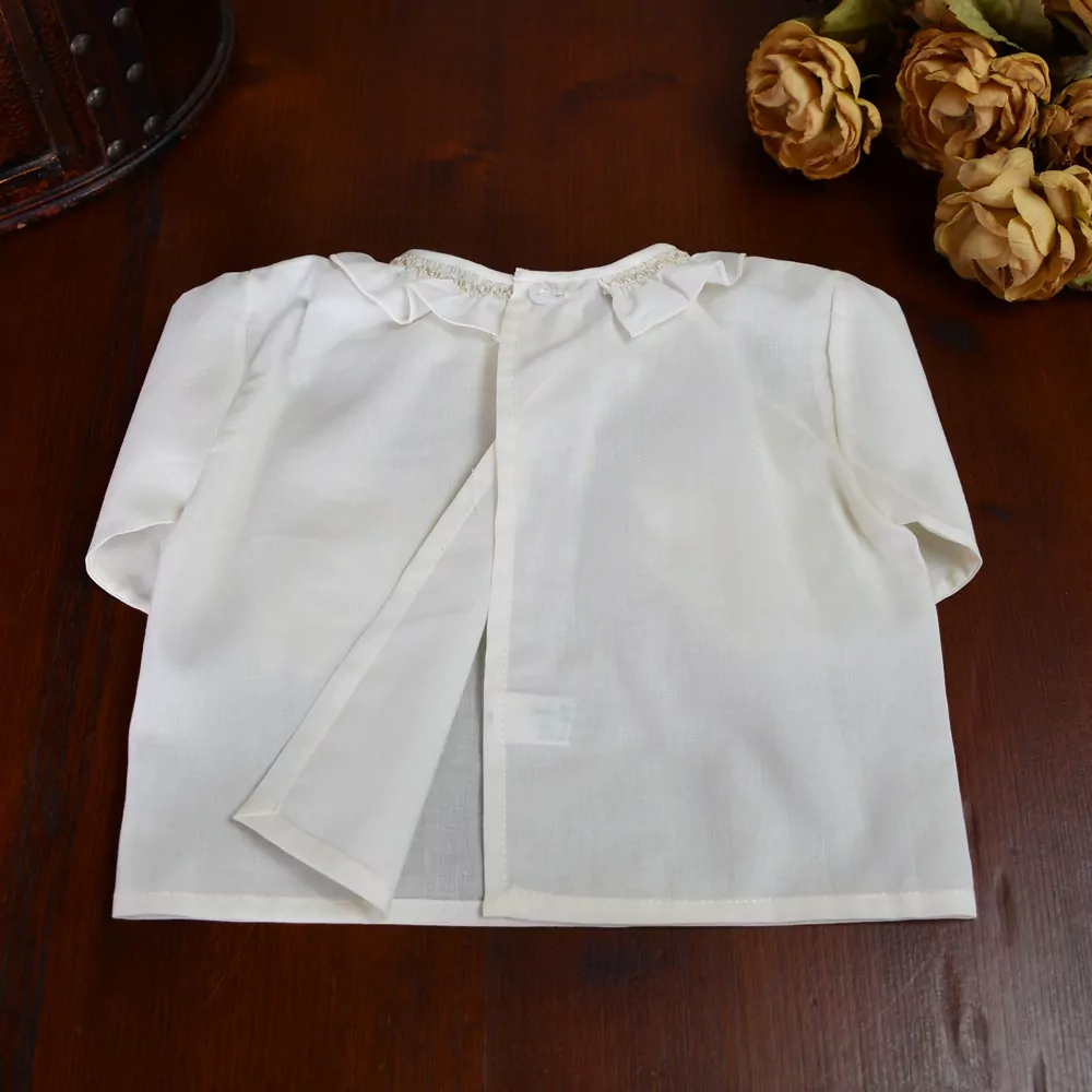 Camisa batista marfil - Imagen 3