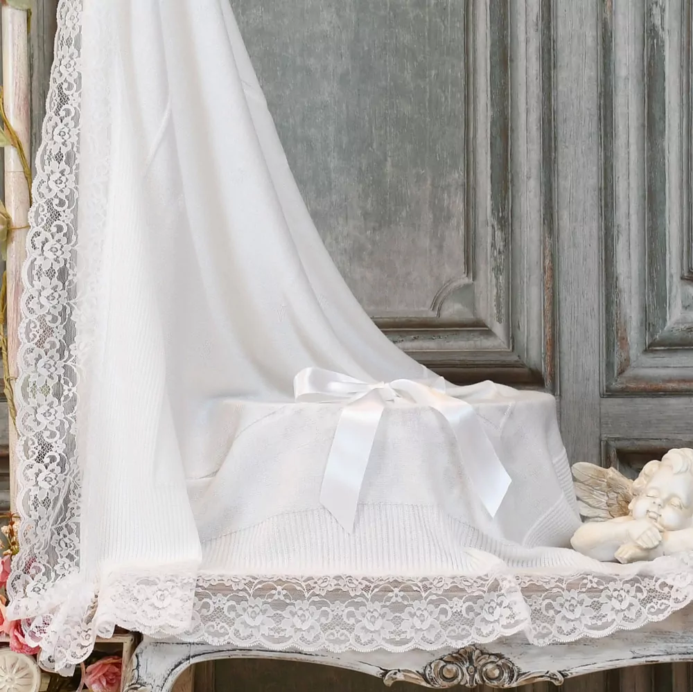 Toquillas bautizo Encaje