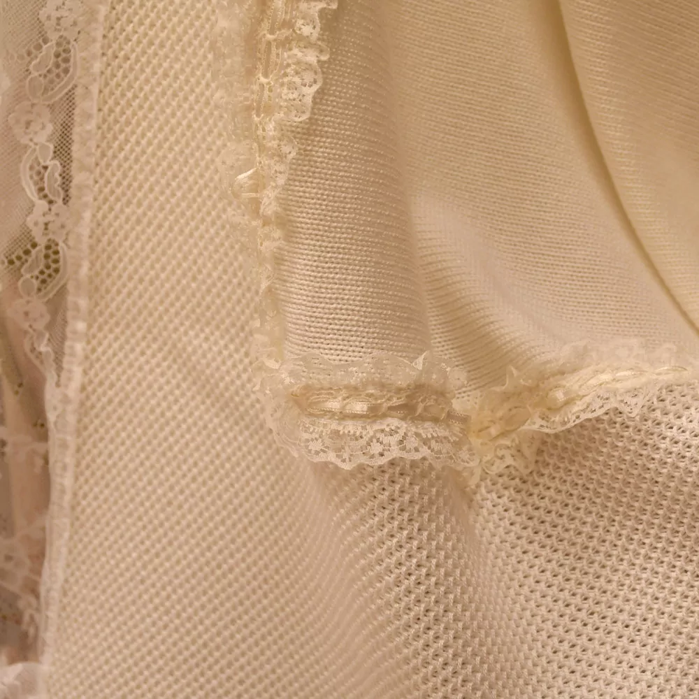 Toquilla de bebé en perlé - Imagen 2