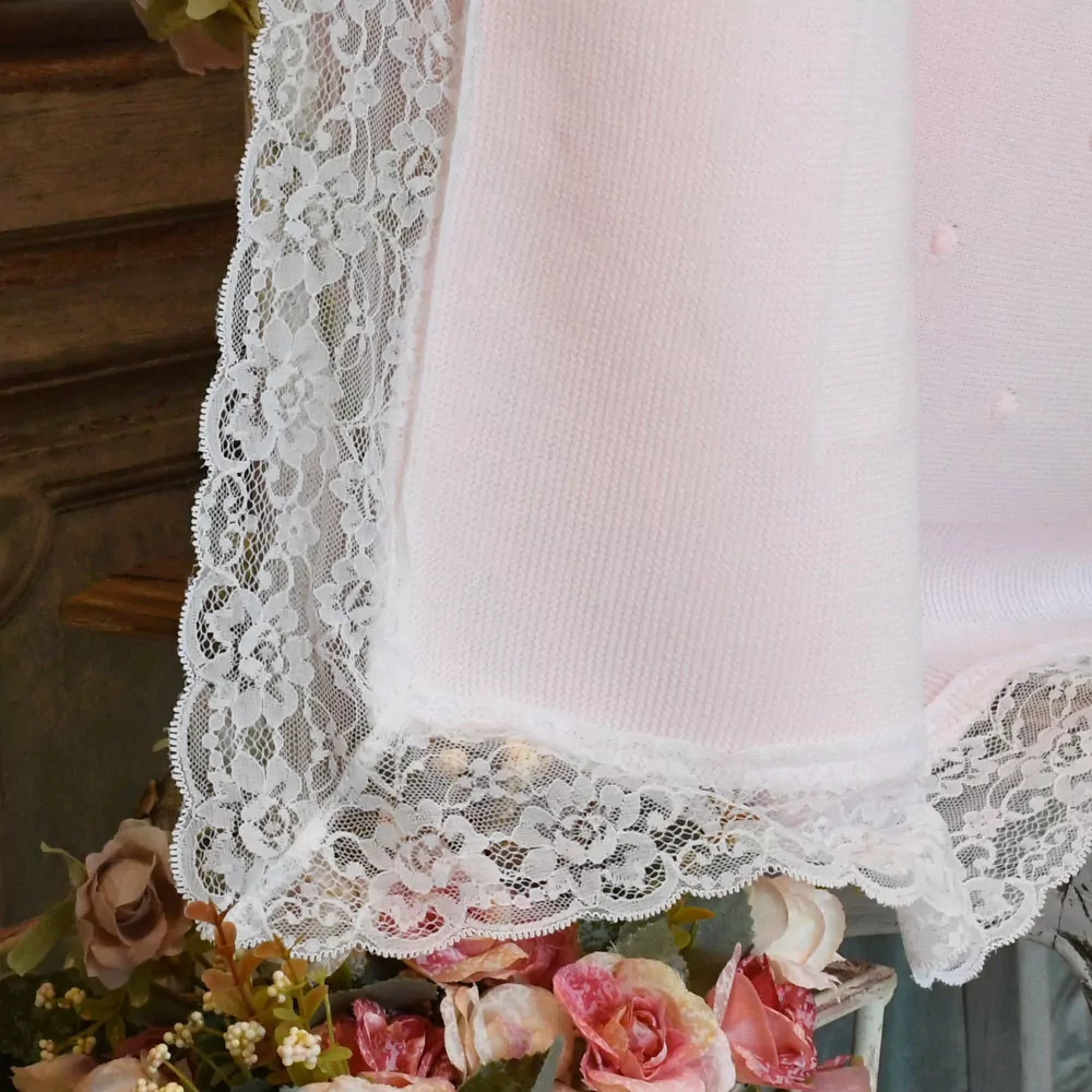 Toquilla bebé con bodoques. Exclusiva de Nayfer - Imagen 2