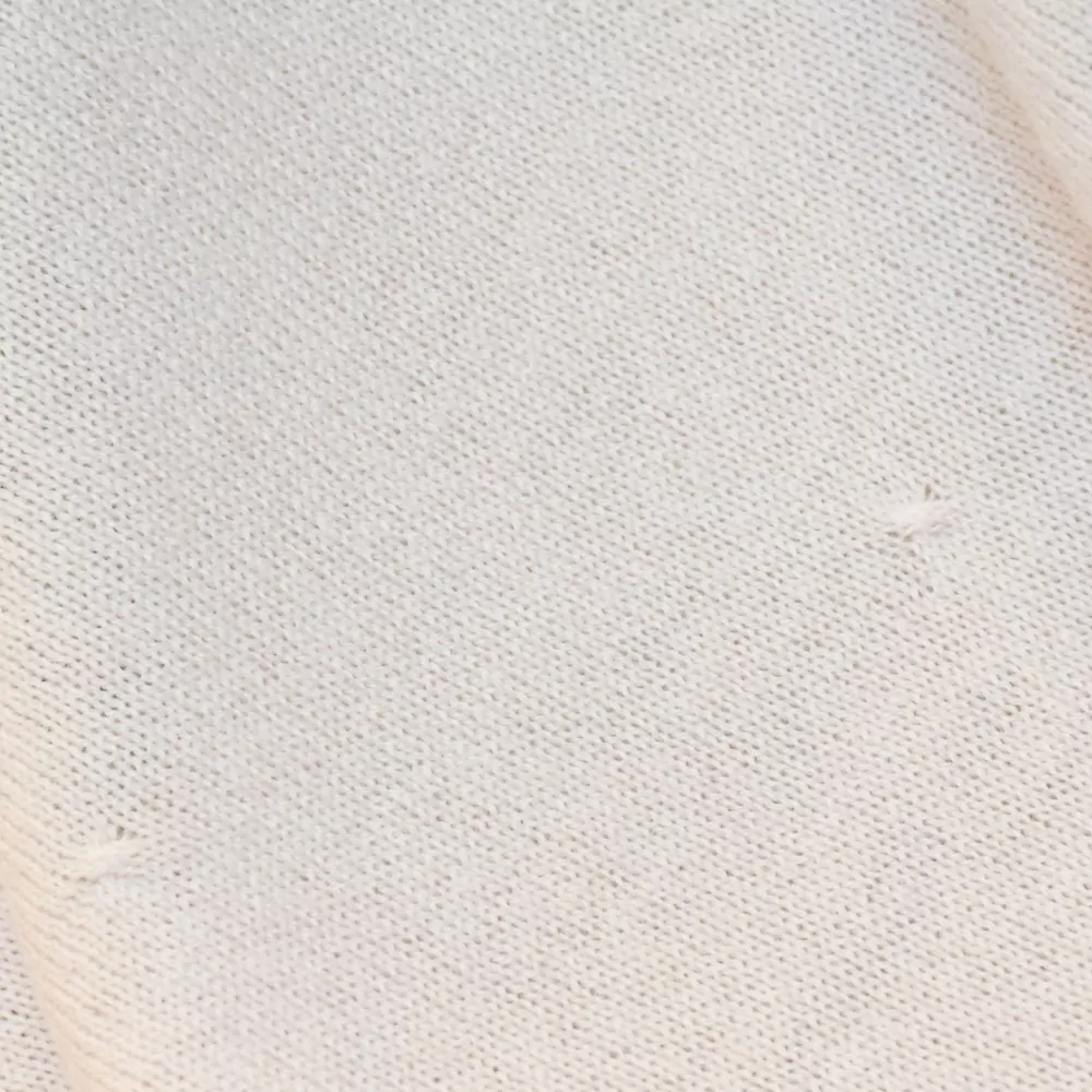 Manta o toquilla de punto en lana fina - Imagen 3