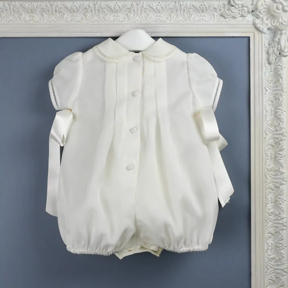 Romper in Natural Silk - Image 3