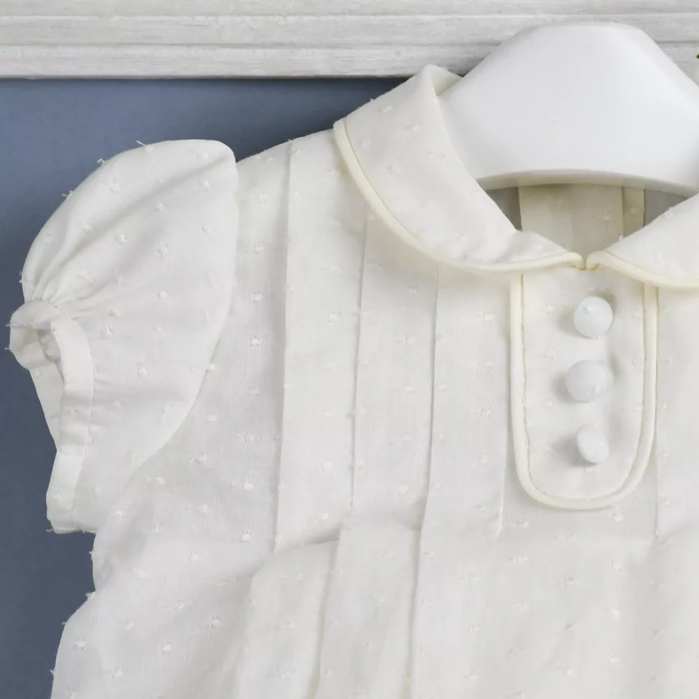 Romper in Cotton Plumeti - Image 2